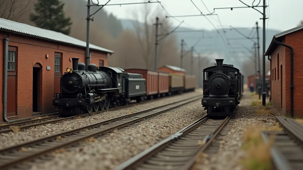 HO Scale Warehouse Scene