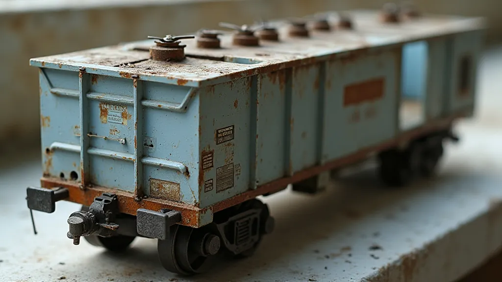 HO Scale Scratch-Built Gondola Car