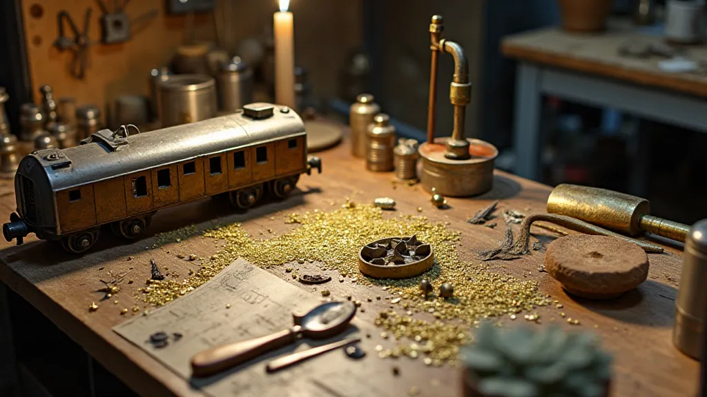 Model railroader's workbench